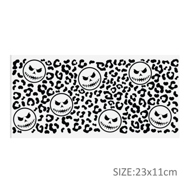 Nightmare Before Christmas DTF Sticker Cups Cool Personalize UV Wrap Transfer Sticker Waterproof Labels DIY - Image 37