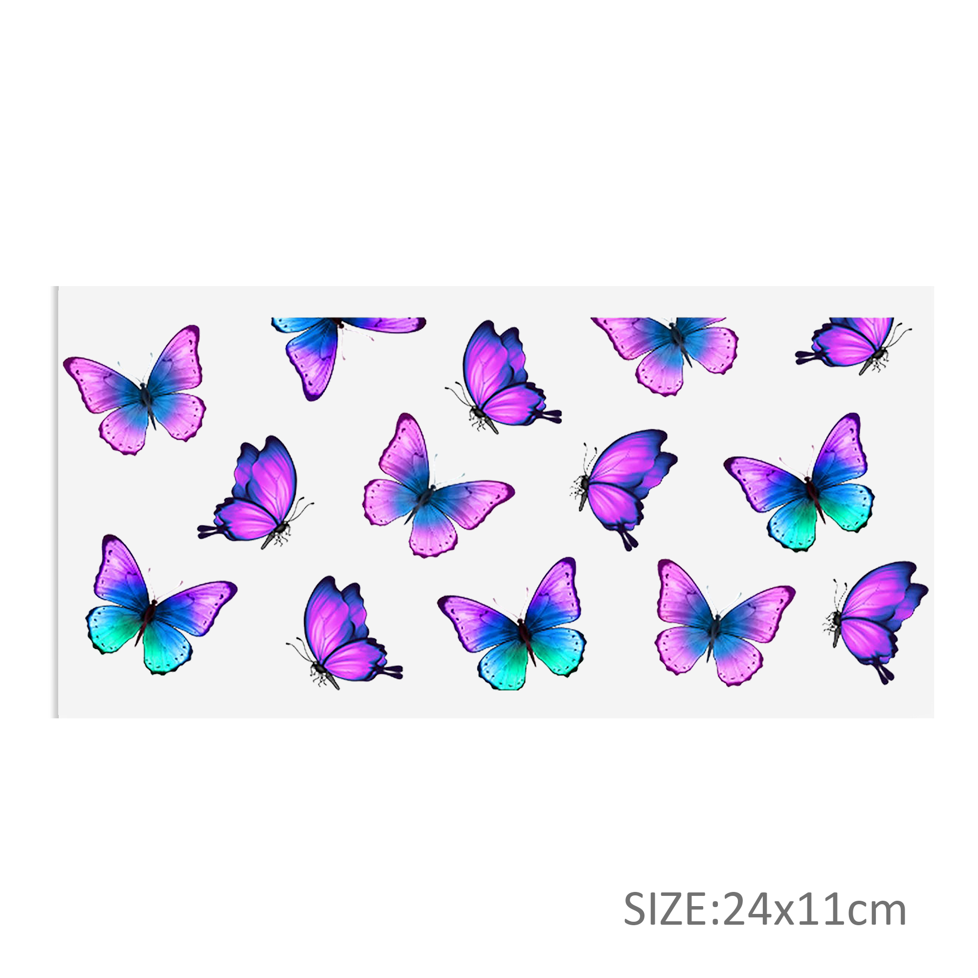 Animal Plant Butterfly UV DTF Sticker For 16oz Cups Wrap Transfer Sticker Custom Labels DIY Logo Waterproof - Image 9