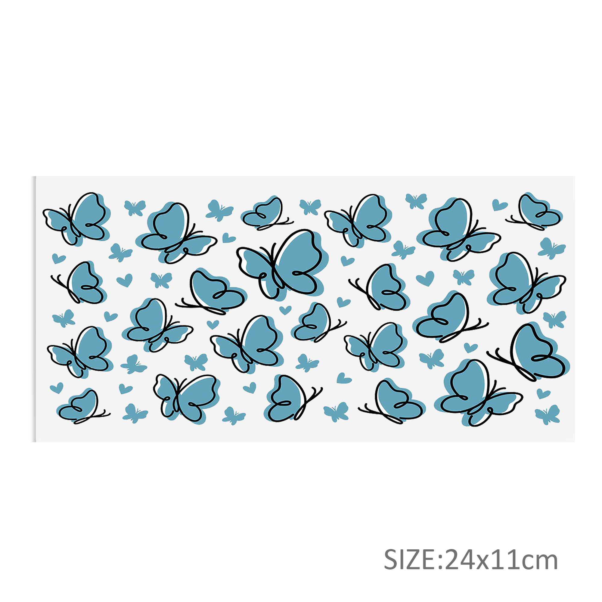 Animal Plant Butterfly UV DTF Sticker For 16oz Cups Wrap Transfer Sticker Custom Labels DIY Logo Waterproof - Image 11