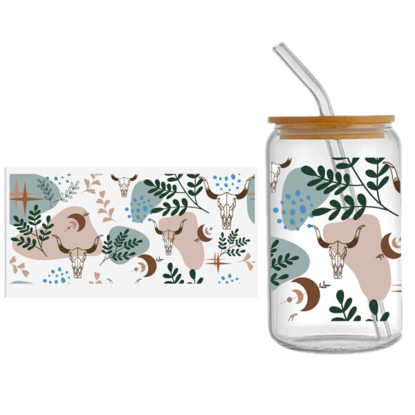 Animal Plant Butterfly UV DTF Sticker For 16oz Cups Wrap Transfer Sticker Custom Labels DIY Logo Waterproof - Image 21