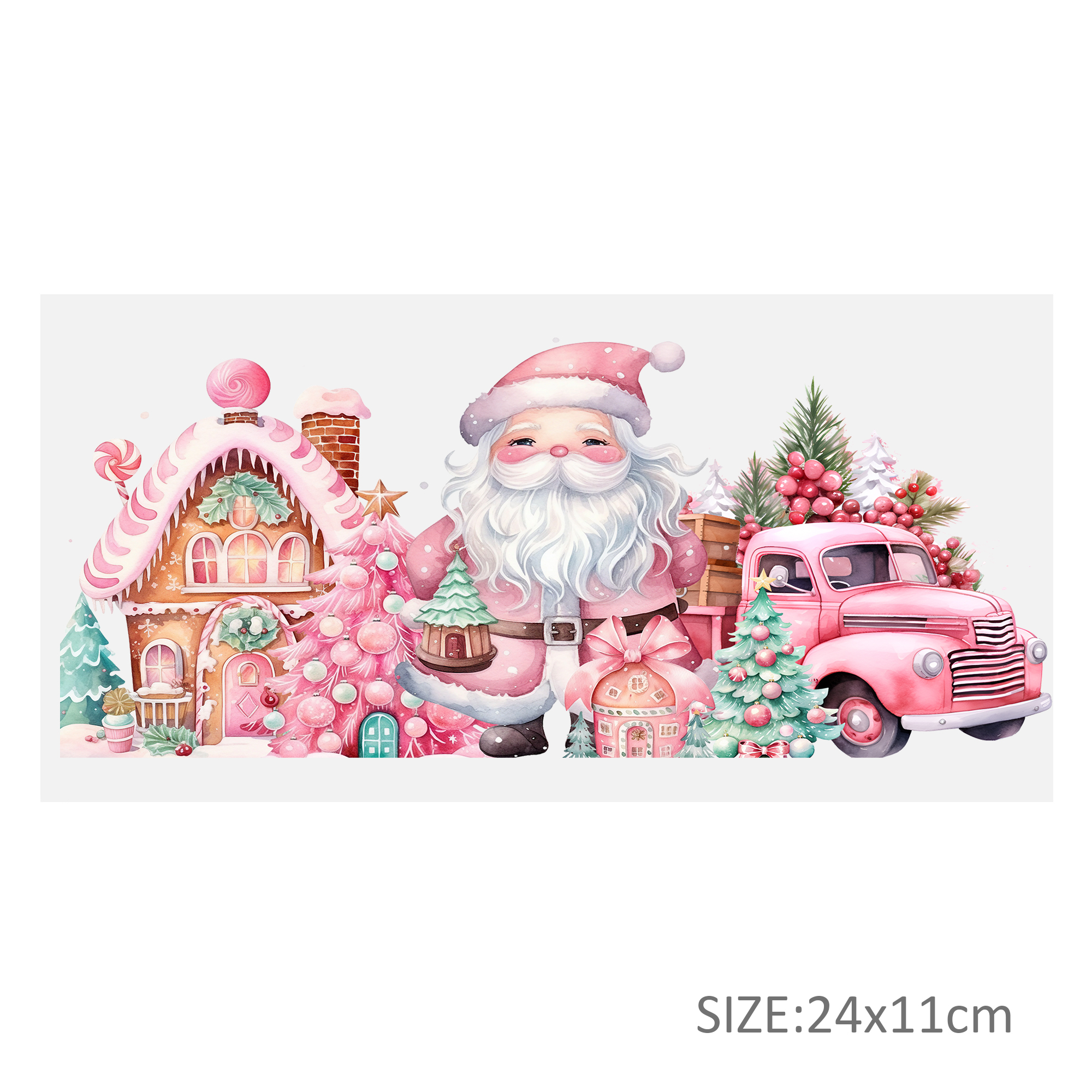 Pink Series Animal UV DTF Sticker For 16oz Cups Wrap Transfer Sticker Custom Labels DIY Logo Waterproof - Image 3