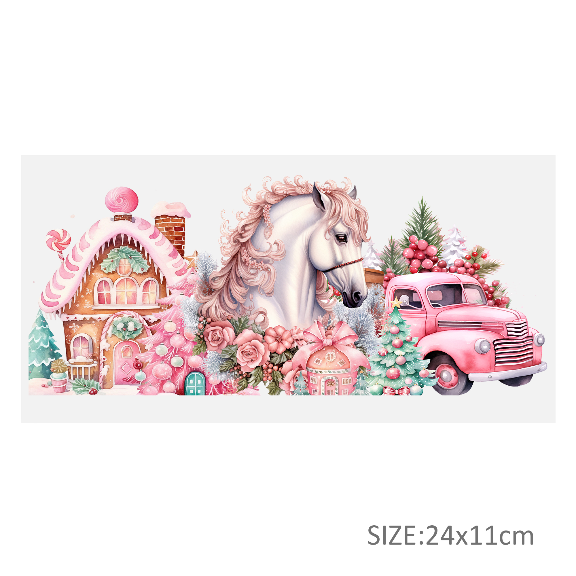 Pink Series Animal UV DTF Sticker For 16oz Cups Wrap Transfer Sticker Custom Labels DIY Logo Waterproof - Image 14