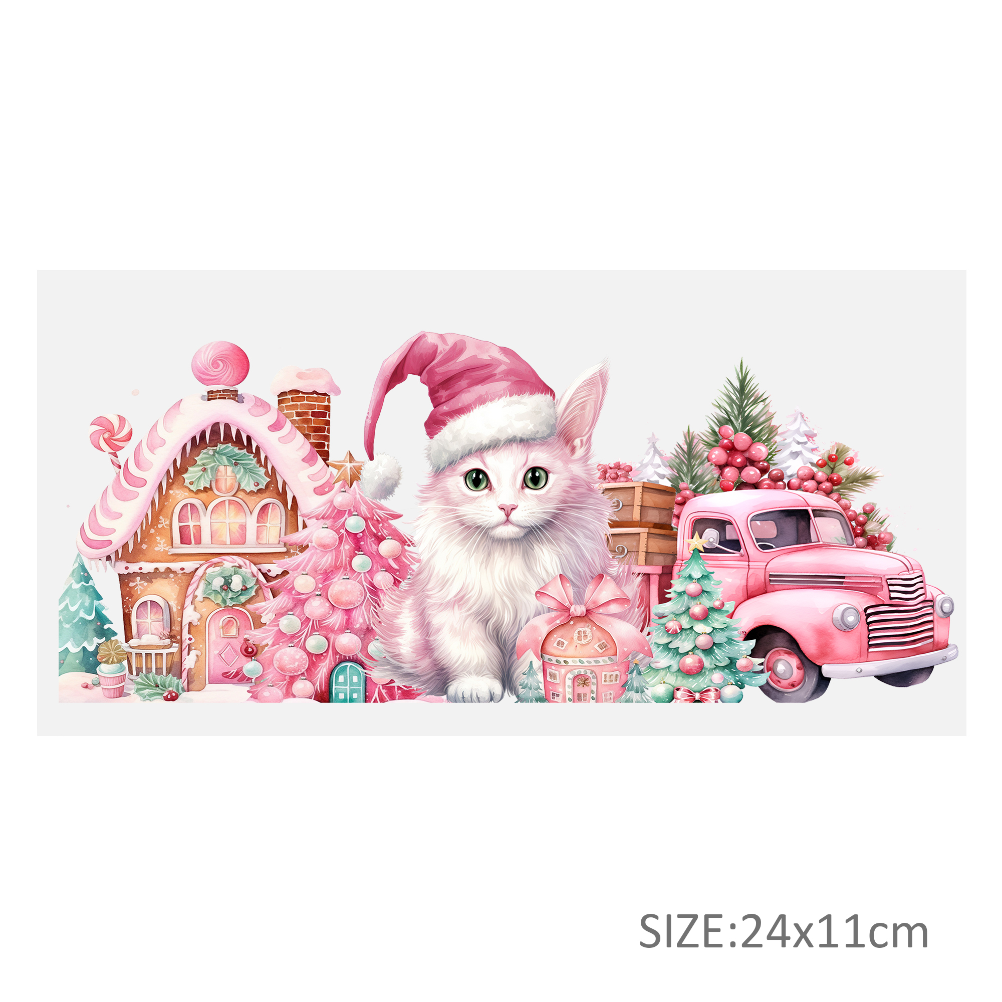 Pink Series Animal UV DTF Sticker For 16oz Cups Wrap Transfer Sticker Custom Labels DIY Logo Waterproof - Image 21