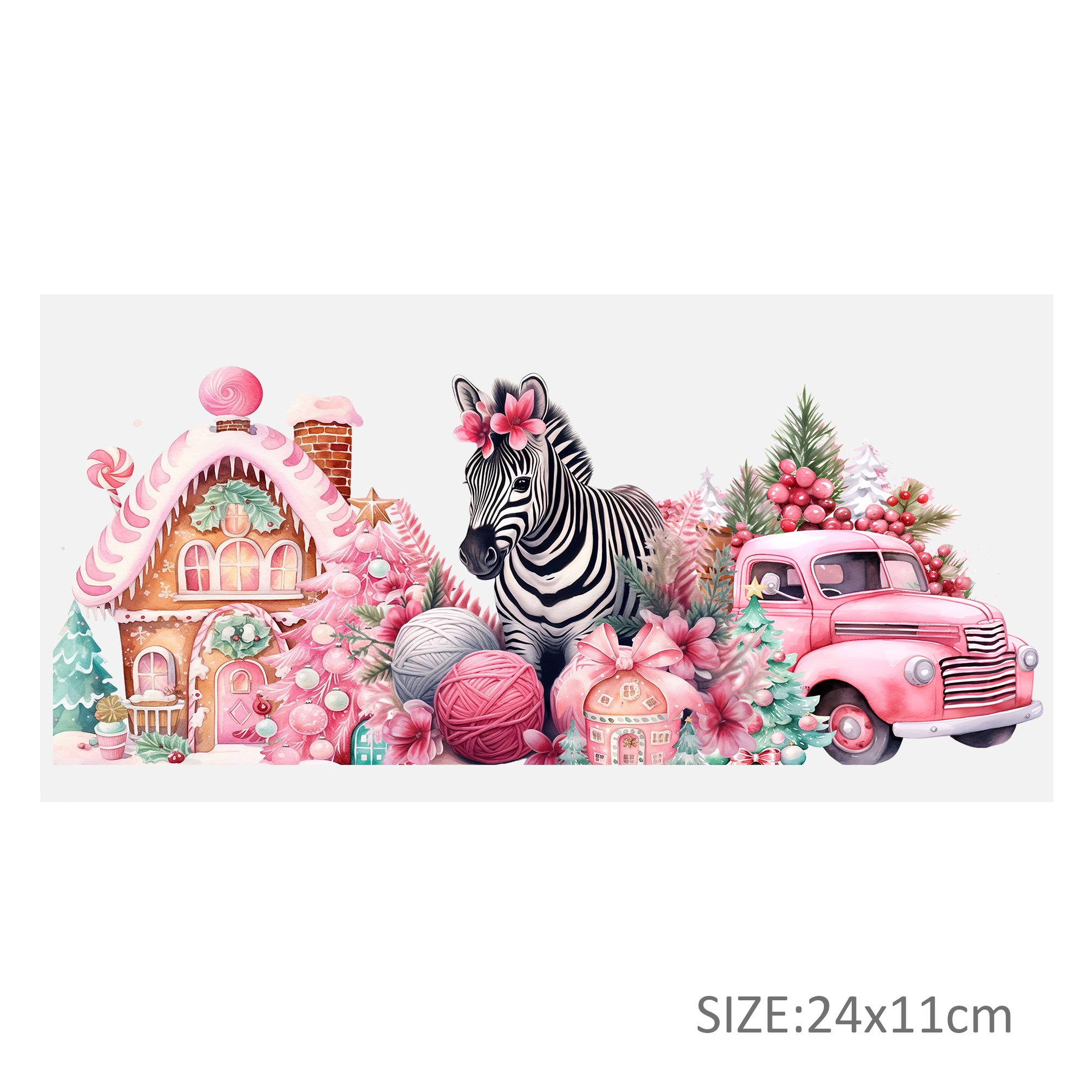 Pink Series Animal UV DTF Sticker For 16oz Cups Wrap Transfer Sticker Custom Labels DIY Logo Waterproof - Image 23