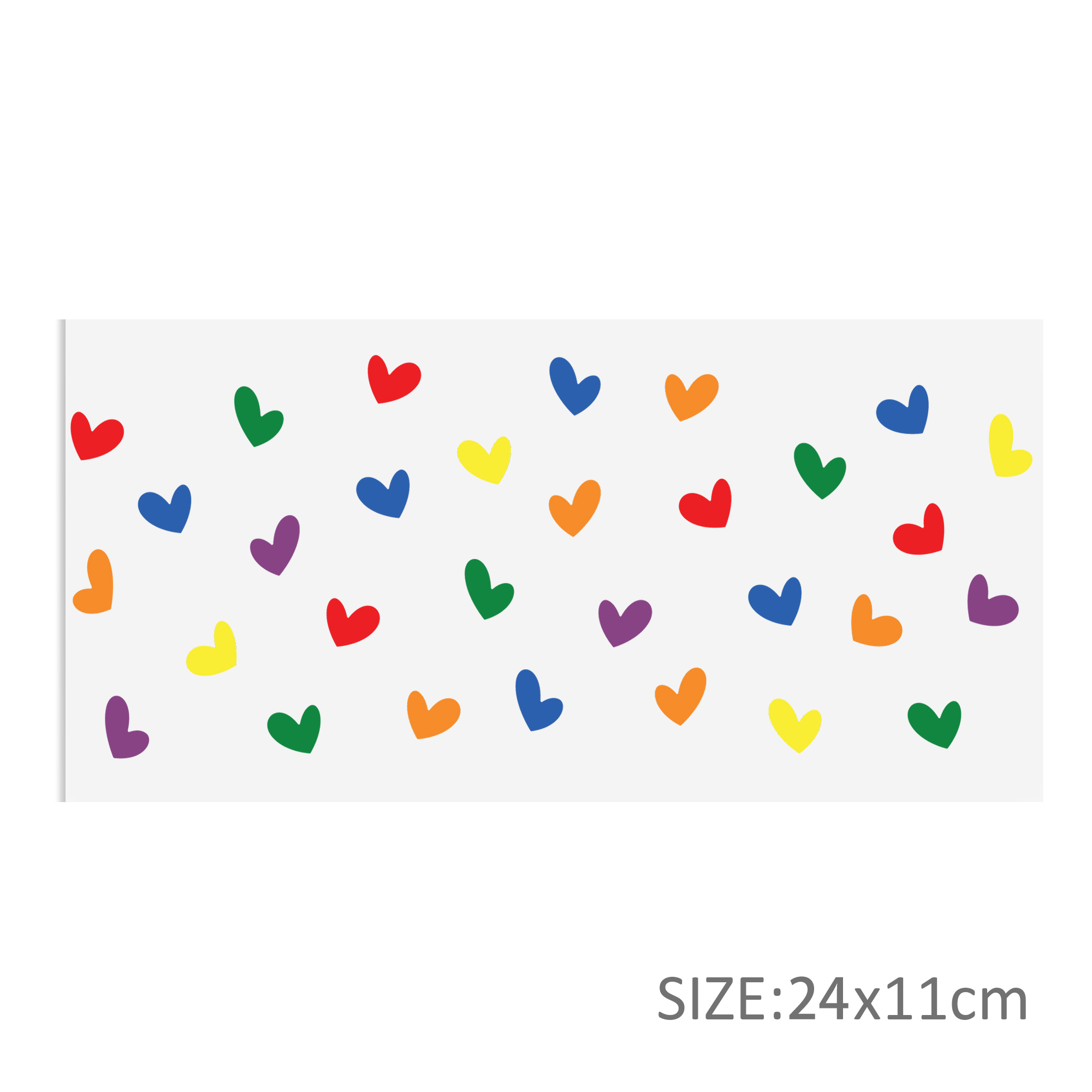 Rainbow 16oz Tumbler Template DTF Sticker Cup Cool Personalize UV Wrap Transfer Sticker Custom Label DIY Waterproof - Image 17