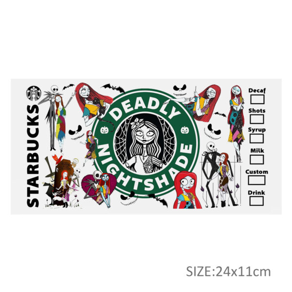 Disney Mickey 16oz DTF Sticker For Cups Cool Personalize UV Wrap Transfer Sticker Custom Labels DIY Logo Waterproof - Image 7