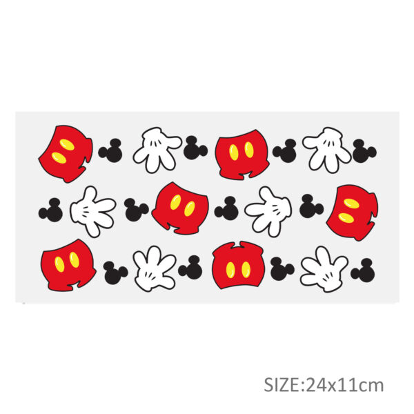 Disney Mickey 16oz DTF Sticker For Cups Cool Personalize UV Wrap Transfer Sticker Custom Labels DIY Logo Waterproof - Image 11
