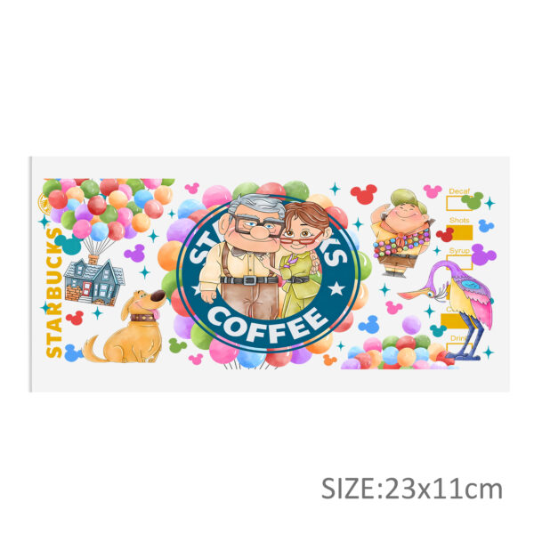 Disney Mickey 16oz DTF Sticker For Cups Cool Personalize UV Wrap Transfer Sticker Custom Labels DIY Logo Waterproof - Image 21