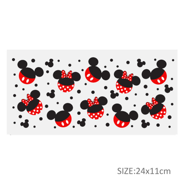 Disney Mickey 16oz DTF Sticker For Cups Cool Personalize UV Wrap Transfer Sticker Custom Labels DIY Logo Waterproof - Image 23