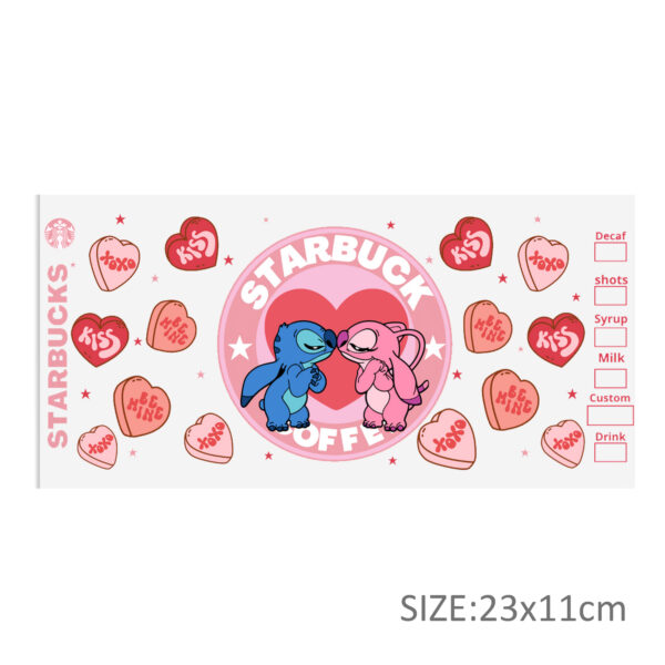 Disney Mickey 16oz DTF Sticker For Cups Cool Personalize UV Wrap Transfer Sticker Custom Labels DIY Logo Waterproof - Image 24