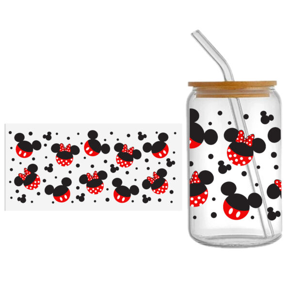 Disney Mickey 16oz DTF Sticker For Cups Cool Personalize UV Wrap Transfer Sticker Custom Labels DIY Logo Waterproof - Image 34