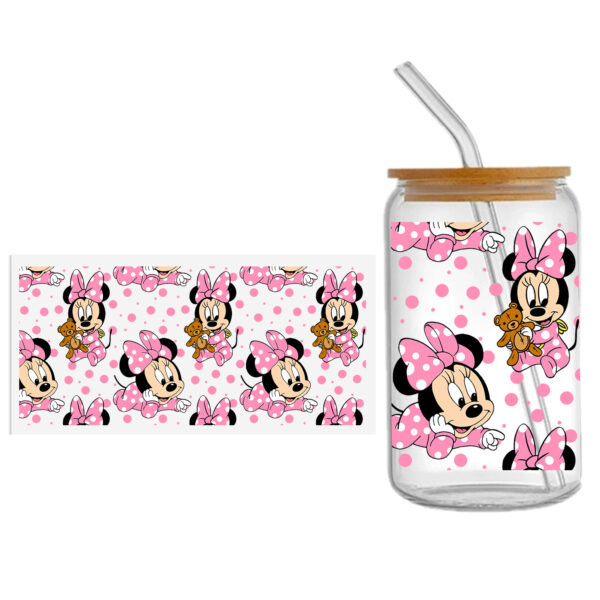 Disney Mickey 16oz DTF Sticker For Cups Cool Personalize UV Wrap Transfer Sticker Custom Labels DIY Logo Waterproof - Image 36