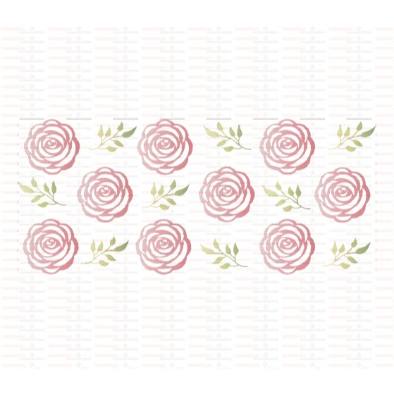 Beautiful Butterfly Flower UV DTF Cups Wrap Sticker DIY Label Transfer Sticker Print - Image 39