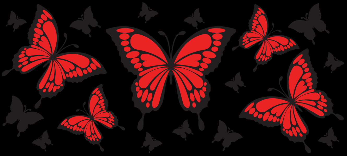 Beautiful Butterfly Flower UV DTF Cups Wrap Sticker DIY Label Transfer Sticker Print - Image 49