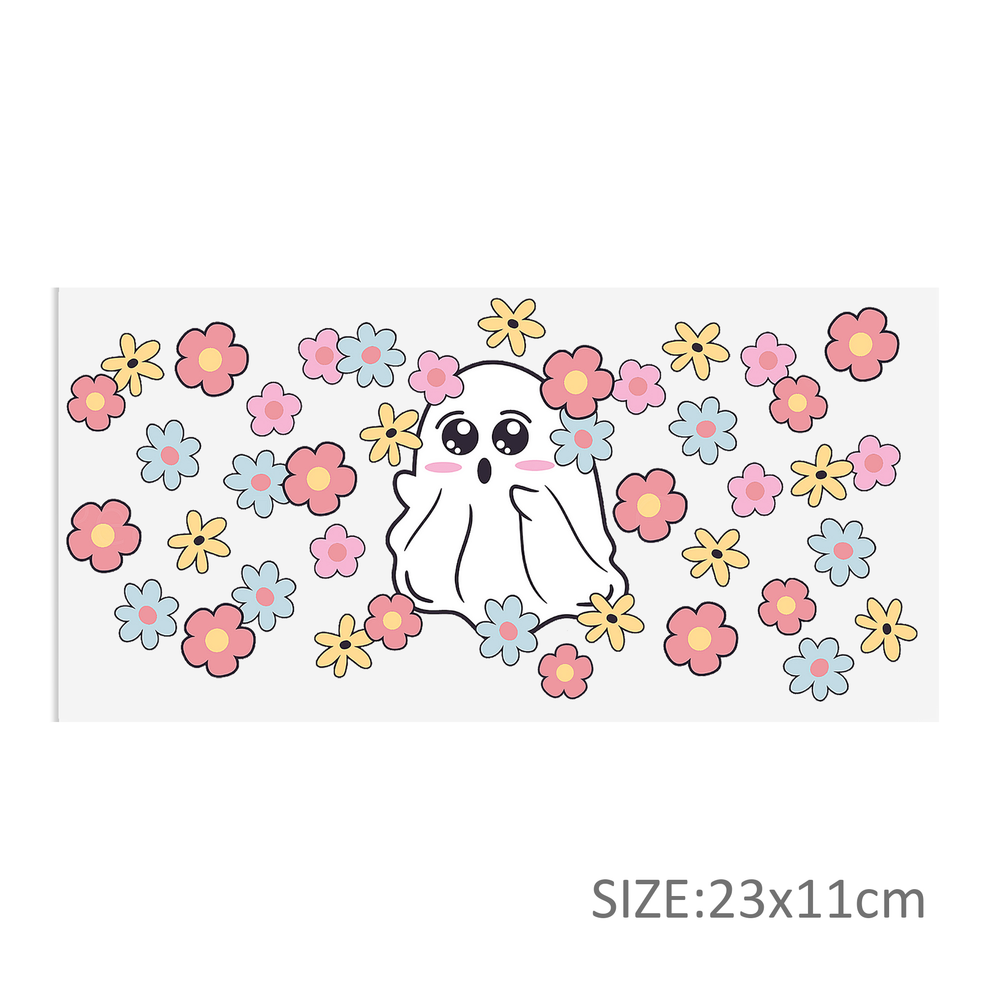 Halloween Pumpkin DTF Sticker For Cups Cool Personalize UV Wrap Transfer Sticker Custom Labels DIY Logo Waterproof