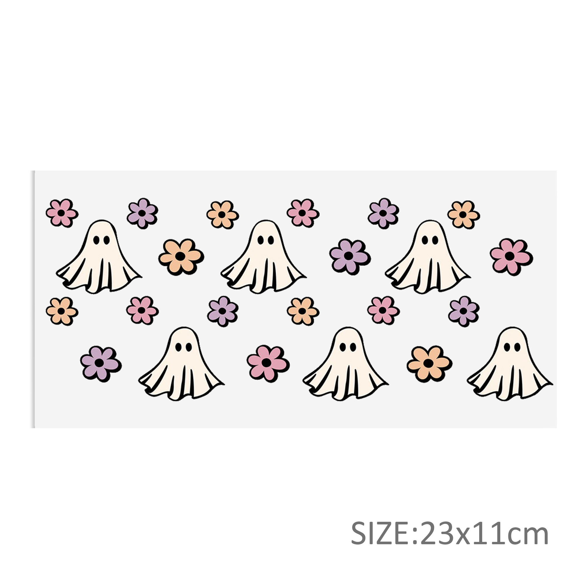 Halloween Pumpkin DTF Sticker For Cups Cool Personalize UV Wrap Transfer Sticker Custom Labels DIY Logo Waterproof - Image 6