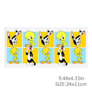 Disney Waterproof Stickers UV DTF Sticker For 16oz Cups Transfer Sticker Custom Labels DIY Logo Waterproof