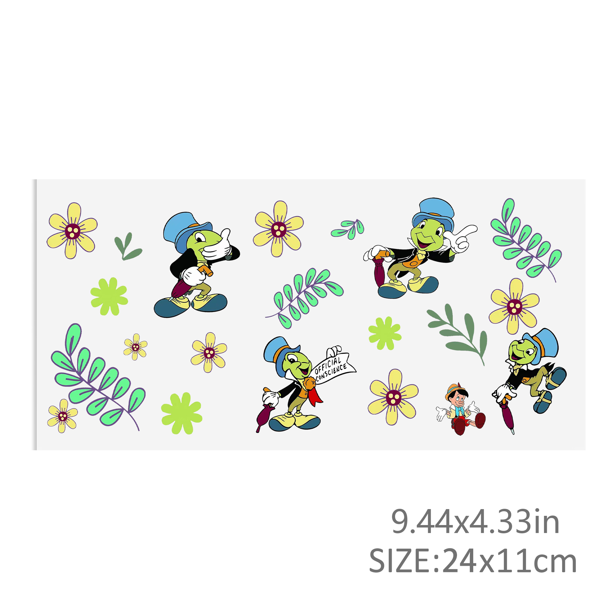 Disney Waterproof Stickers UV DTF Sticker For 16oz Cups Transfer Sticker Custom Labels DIY Logo Waterproof - Image 9