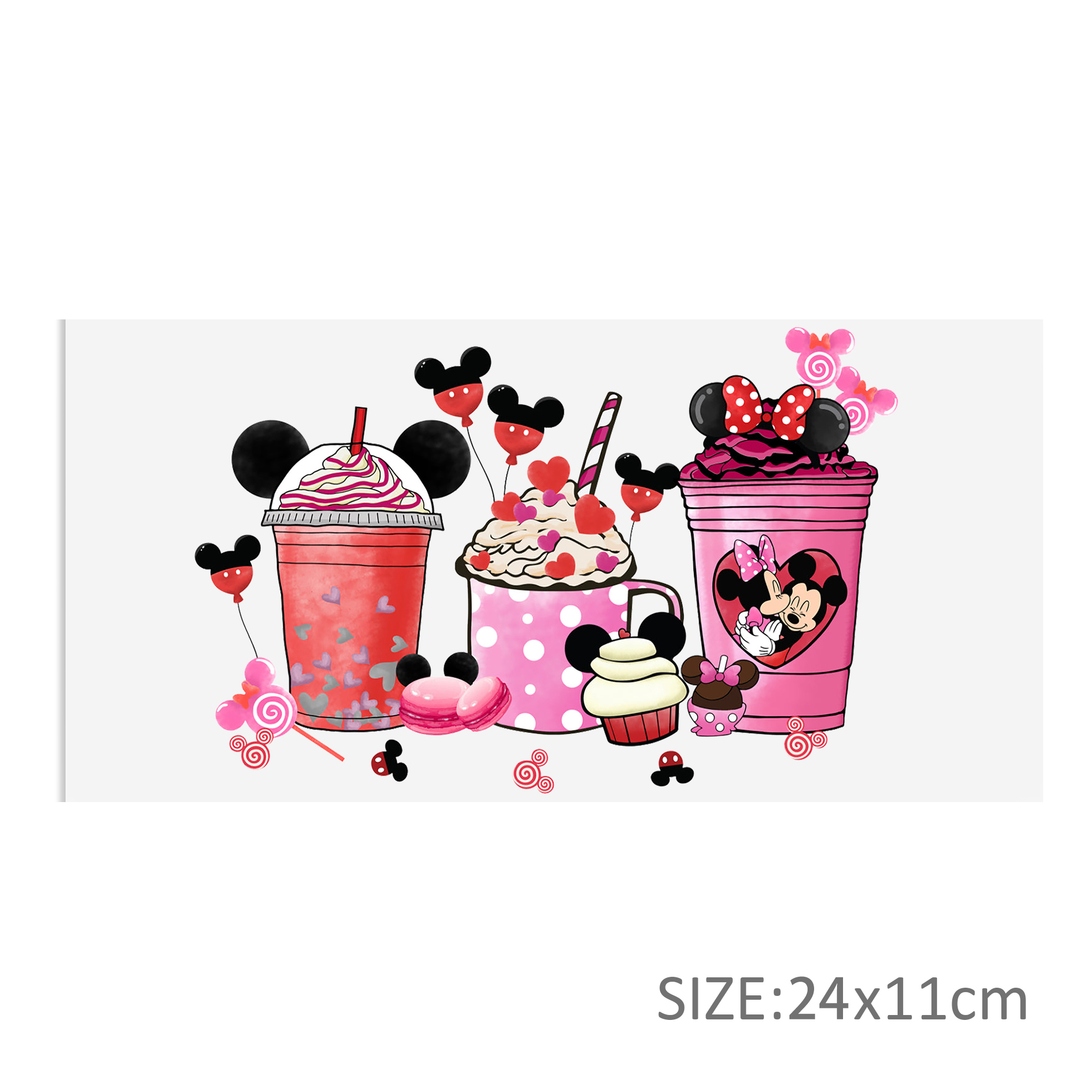 Disney Waterproof Stickers UV DTF Sticker For 16oz Cups Transfer Sticker Custom Labels DIY Logo Waterproof - Image 12