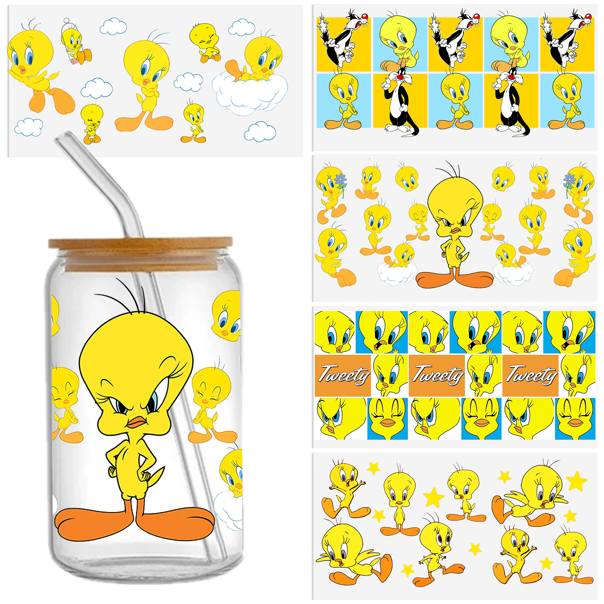 Disney Waterproof Stickers UV DTF Sticker For 16oz Cups Transfer Sticker Custom Labels DIY Logo Waterproof - Image 17