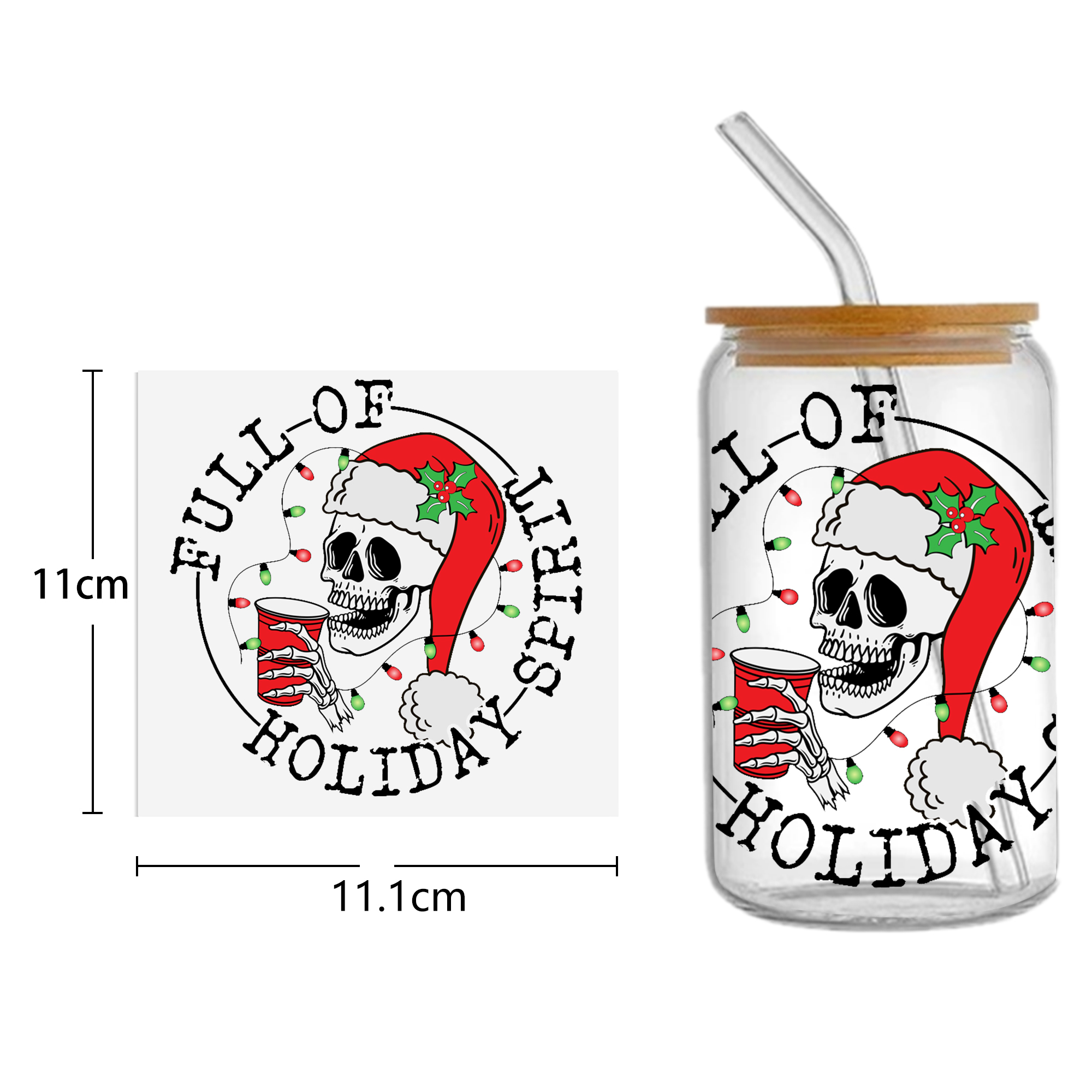 Letters Rainbow DTF Sticker For Cups Personalize UV Wrap Transfer Sticker Custom Labels DIY Logo Waterproof - Image 20