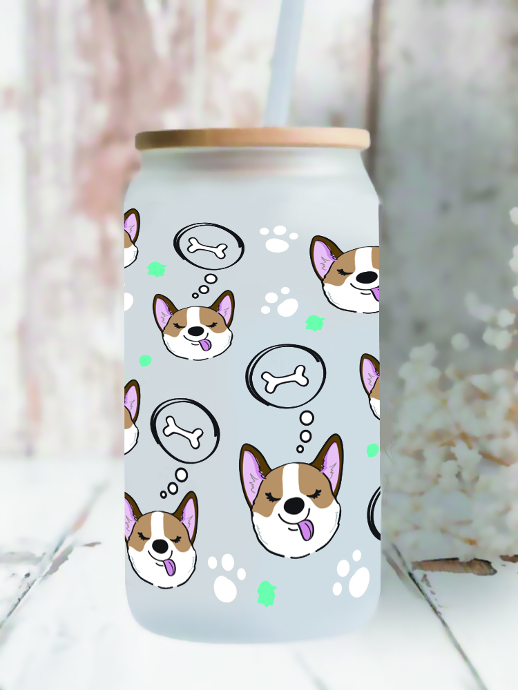 UV DTF Transfer Sticker Animal Theme For The 16oz Libbey Glasses Wraps Cup Can DIY Waterproof Easy To Use Custom Decals - Image 10