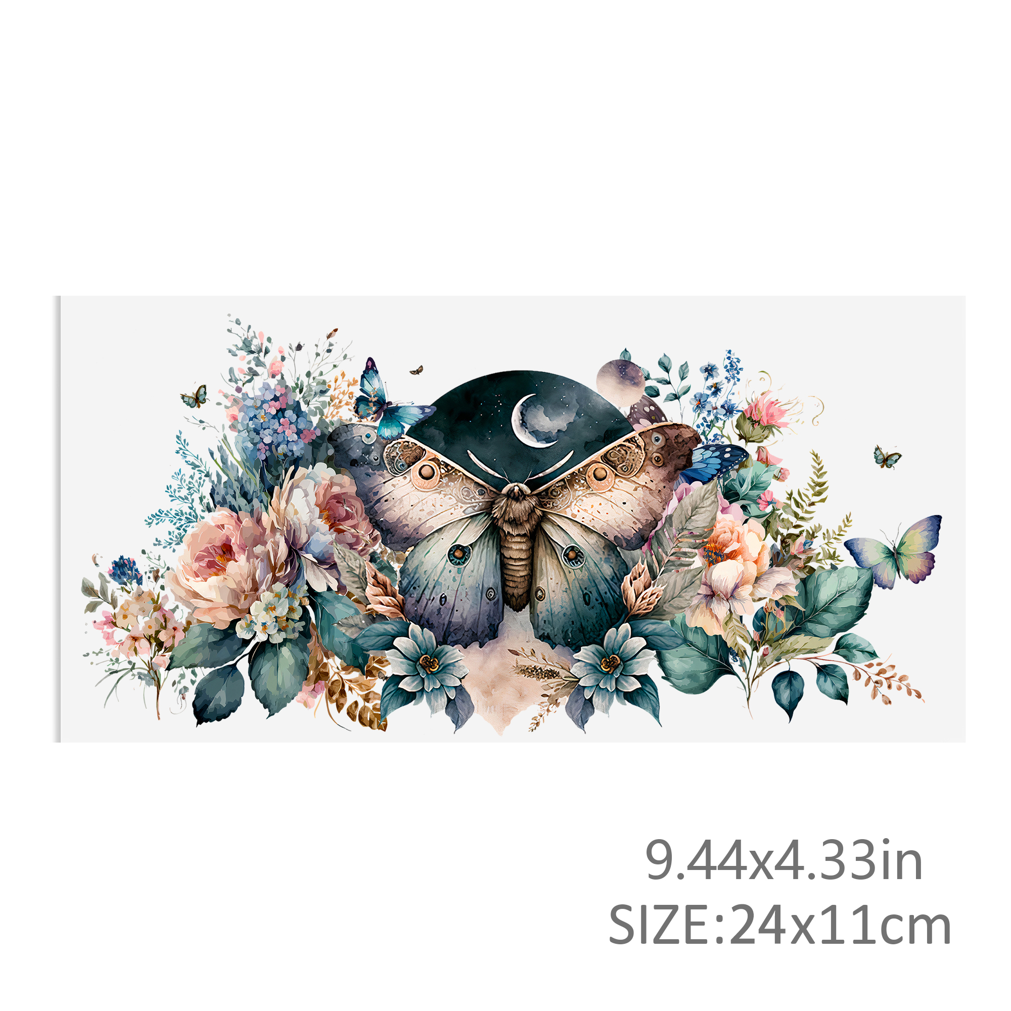 Butterfly UV DTF Sticker For 16oz Cups Wrap Transfer Sticker Custom Labels DIY Logo Waterproof - Image 6