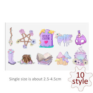 Custom Halloween Skull Spider Decals UV DTF Stickers For Glass Cup Decoration Laptop Motorcycle Car Tumbler Waterproof Sticker