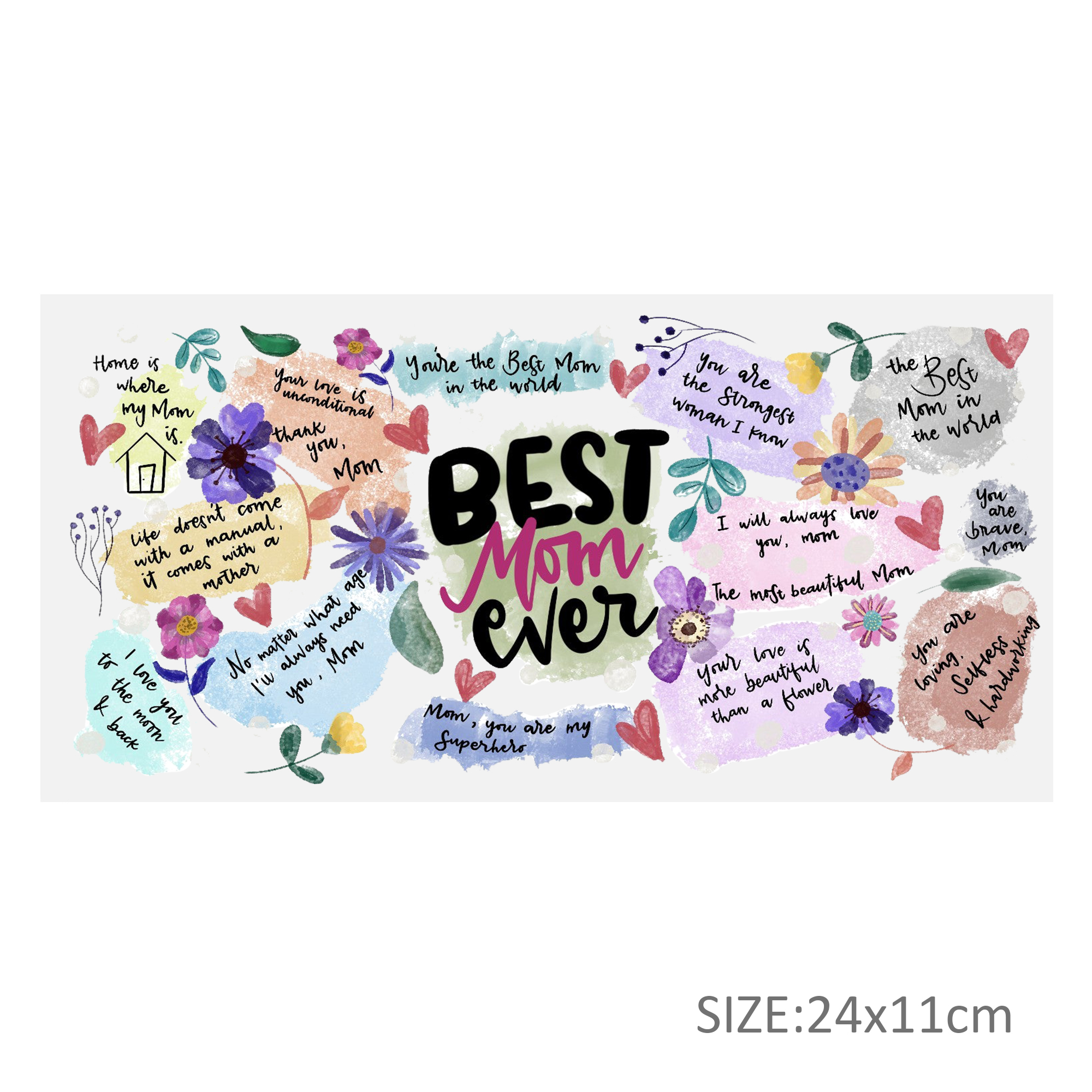 Letters 16oz DTF Sticker For Cups Cool Personalize UV Wrap Transfer Sticker Custom Labels DIY Logo Waterproof - Image 2