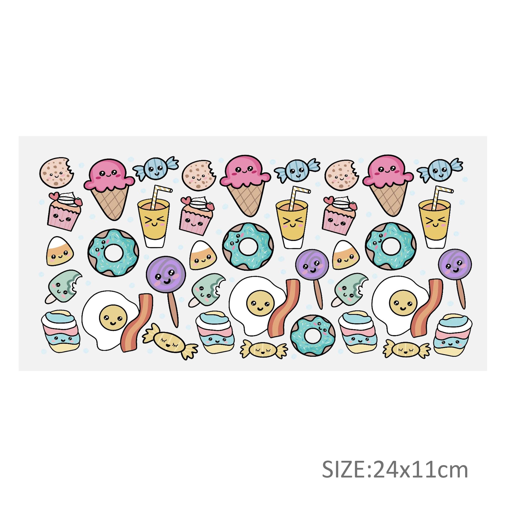 Letters 16oz DTF Sticker For Cups Cool Personalize UV Wrap Transfer Sticker Custom Labels DIY Logo Waterproof - Image 5