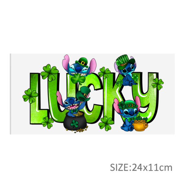 Disney Stitch 16oz DTF Sticker Cup Cool Personalize UV Wrap Transfer Sticker Custom Label DIY Logo Waterproof - Image 12