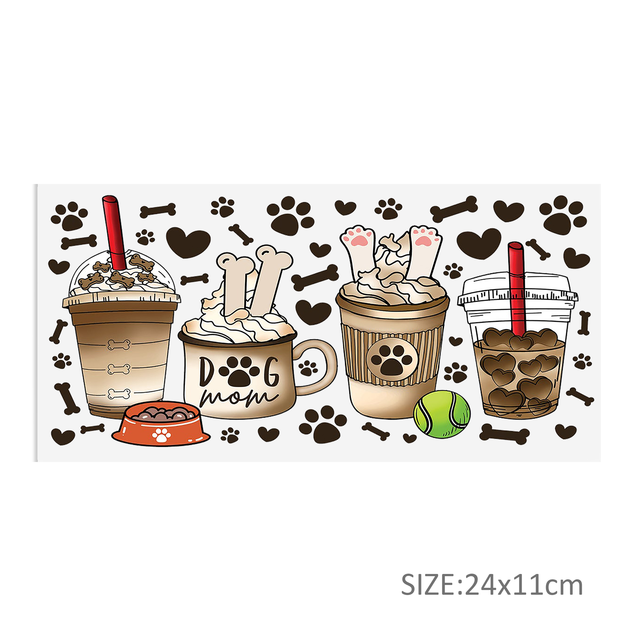 Personalize Halloween Skull UV DTF Sticker For 16oz Cups Wrap Transfer DecalSticker Custom Labels DIY Logo - Image 7