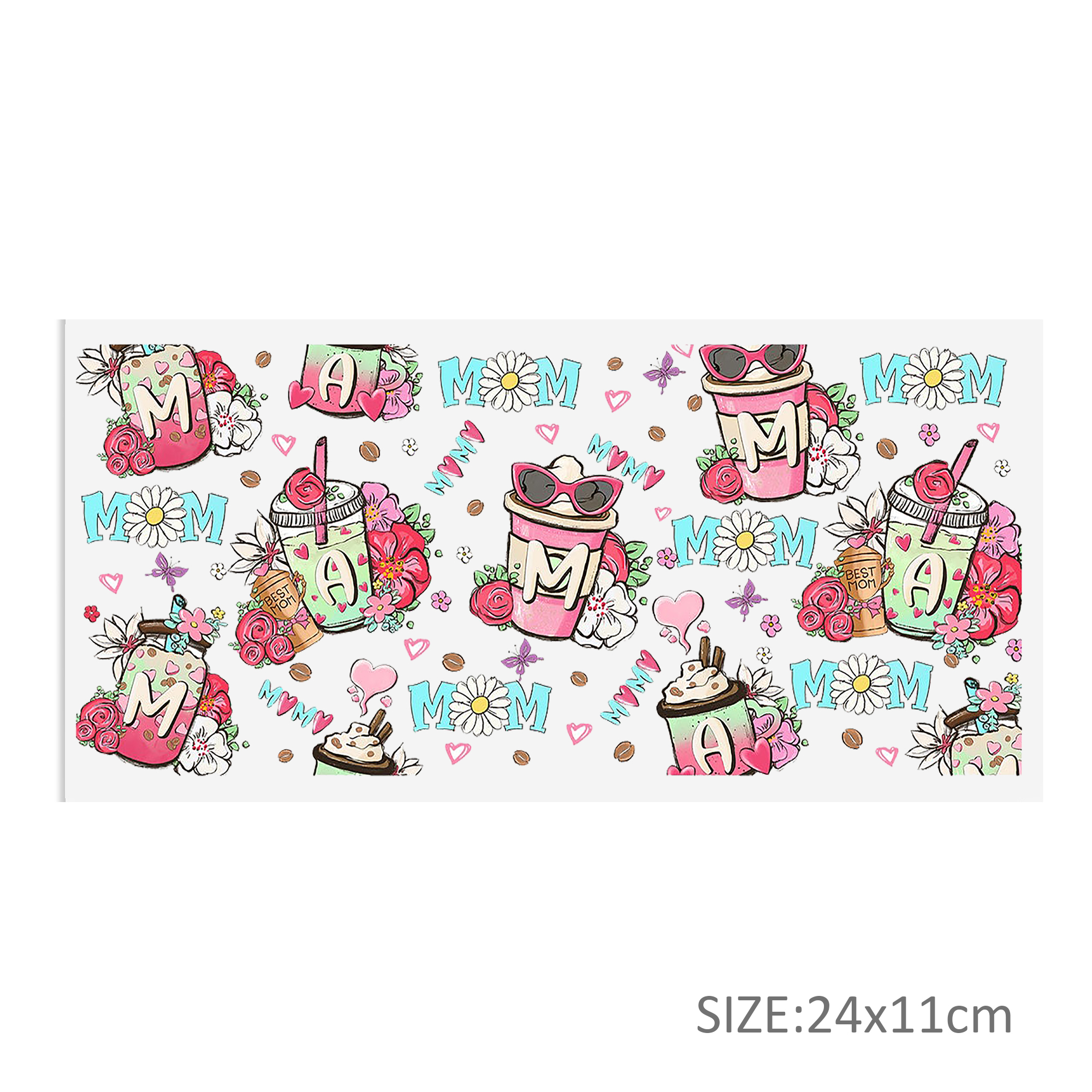 Personalize Halloween Skull UV DTF Sticker For 16oz Cups Wrap Transfer DecalSticker Custom Labels DIY Logo - Image 26