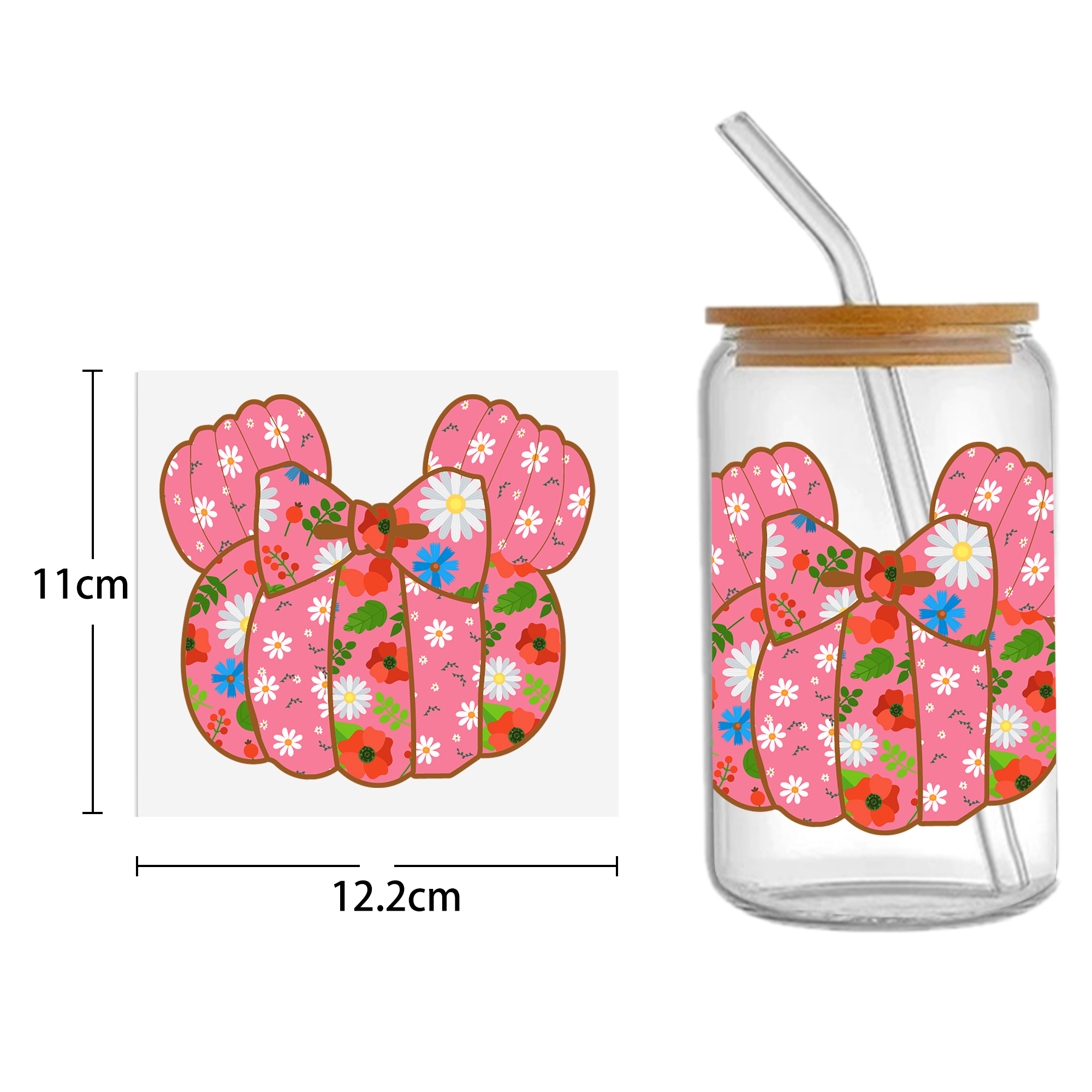 Disney Mickey 16oz DTF Sticker For Cups Cool Personalize UV Wrap Transfer Sticker Custom Labels DIY Logo Waterproof - Image 22