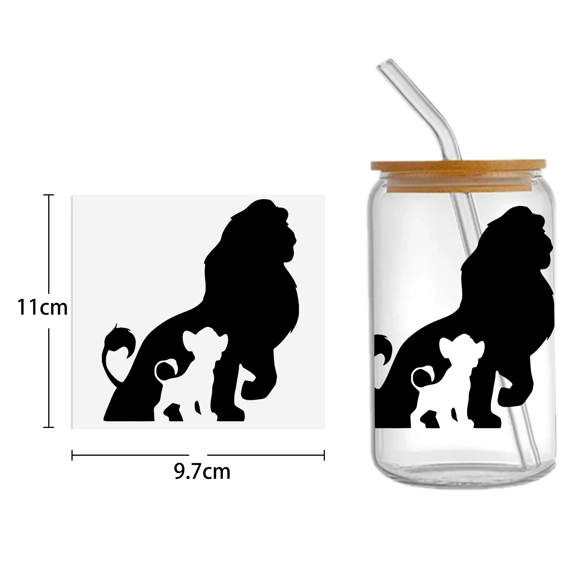 Disney Mickey 16oz DTF Sticker For Cups Cool Personalize UV Wrap Transfer Sticker Custom Labels DIY Logo Waterproof - Image 24