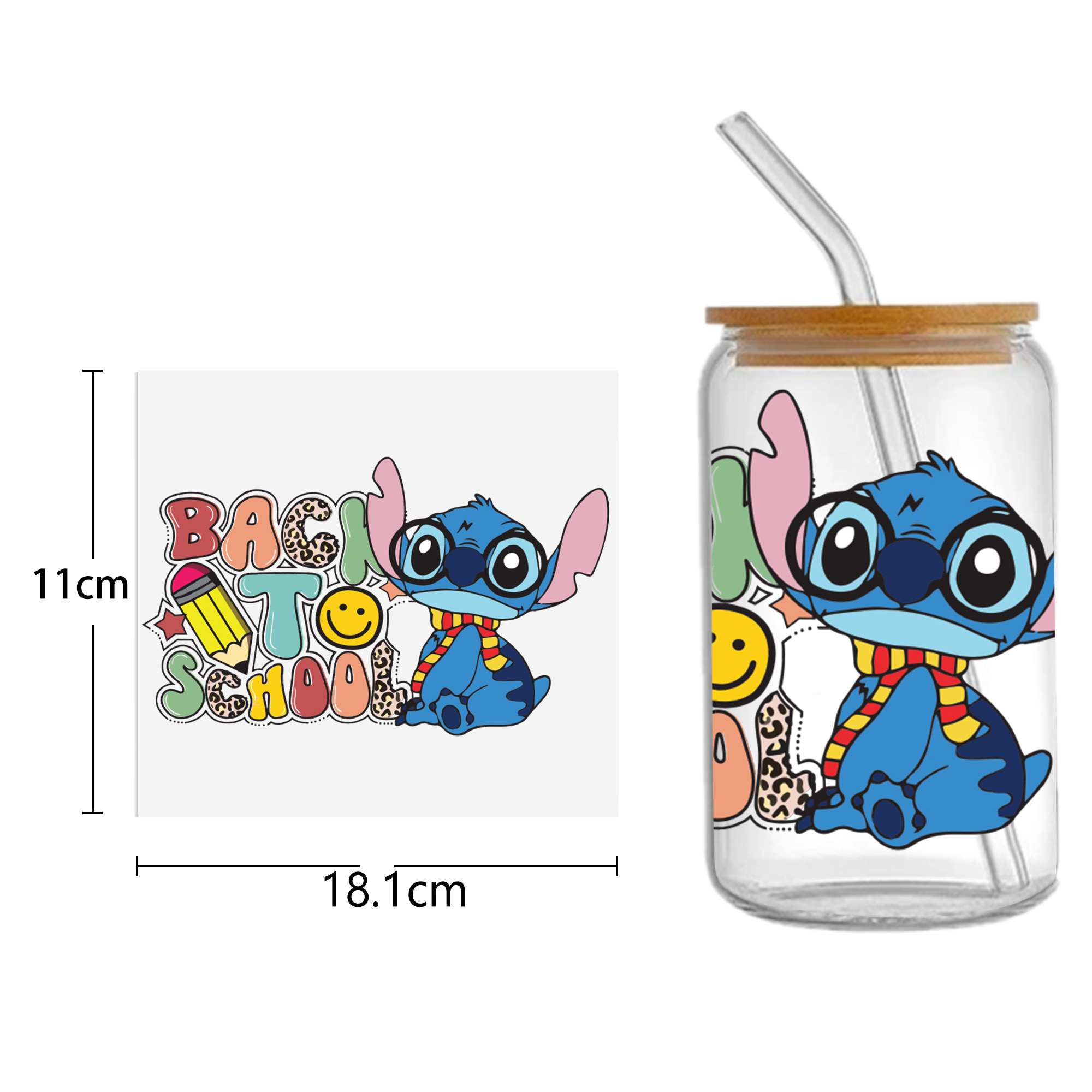 Disney Mickey 16oz DTF Sticker For Cups Cool Personalize UV Wrap Transfer Sticker Custom Labels DIY Logo Waterproof - Image 28