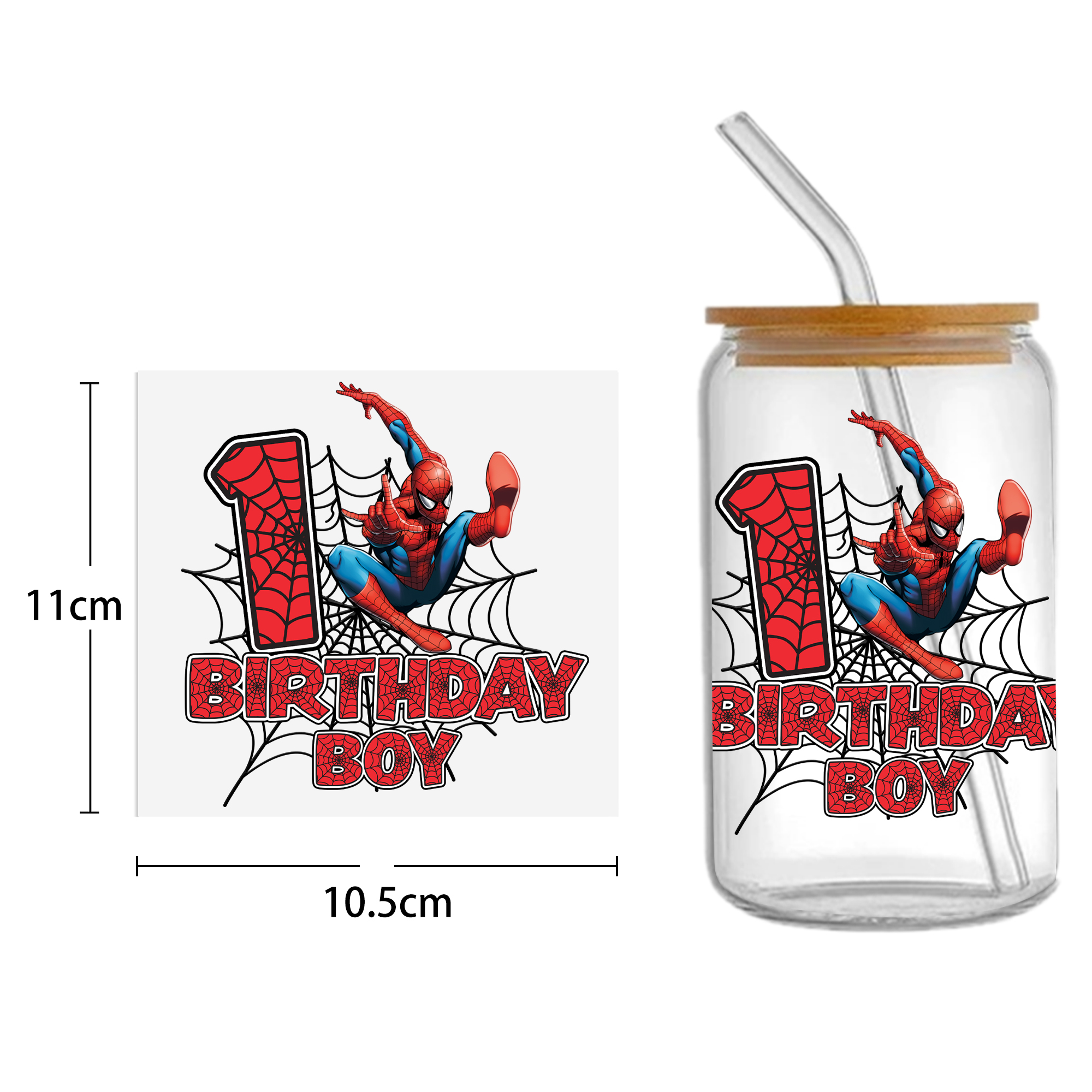 Disney Stitch16oz DTF Sticker For Cups Cool Personalize UV Wrap Transfer Sticker Custom Labels DIY Logo Waterproof - Image 4