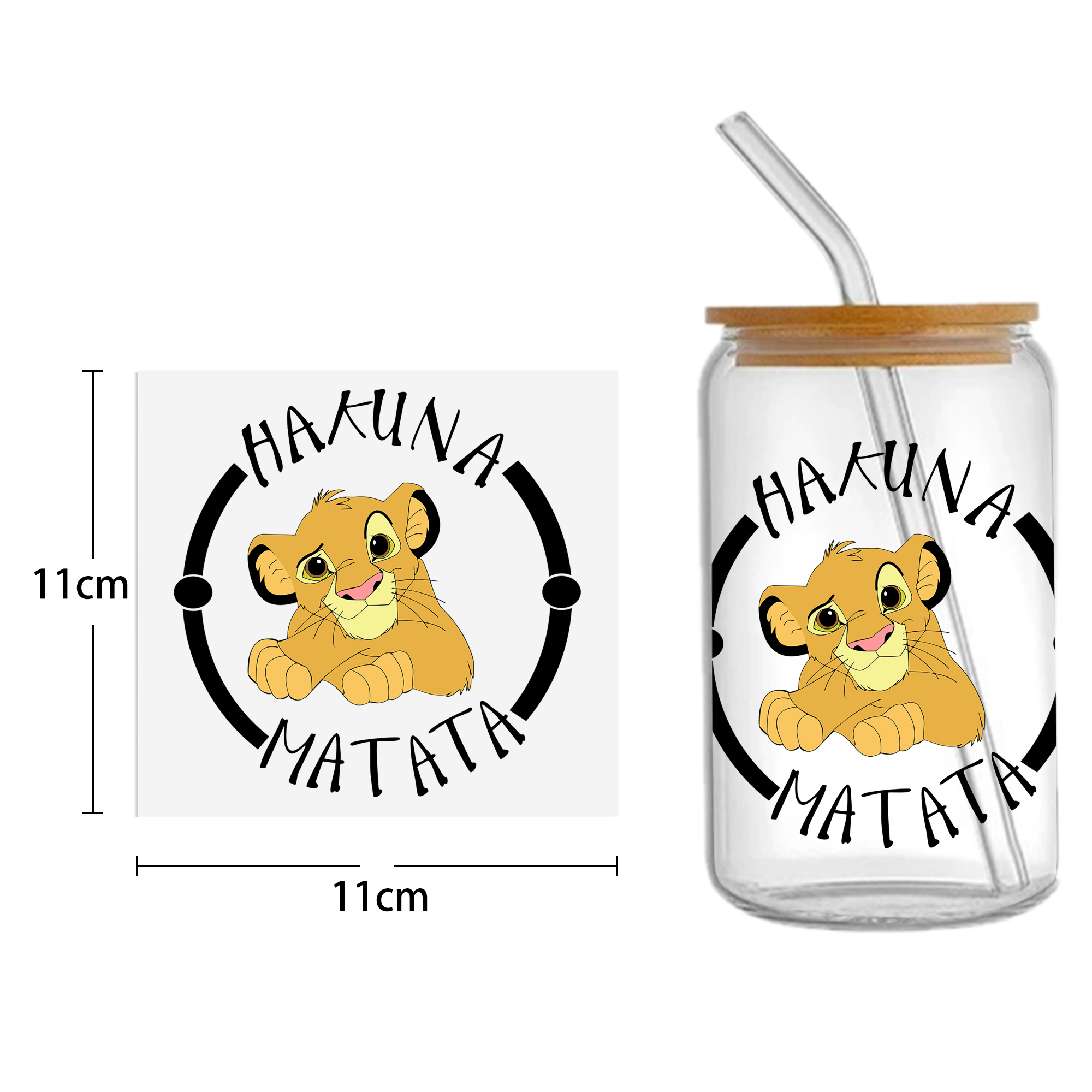 Disney Stitch16oz DTF Sticker For Cups Cool Personalize UV Wrap Transfer Sticker Custom Labels DIY Logo Waterproof - Image 13