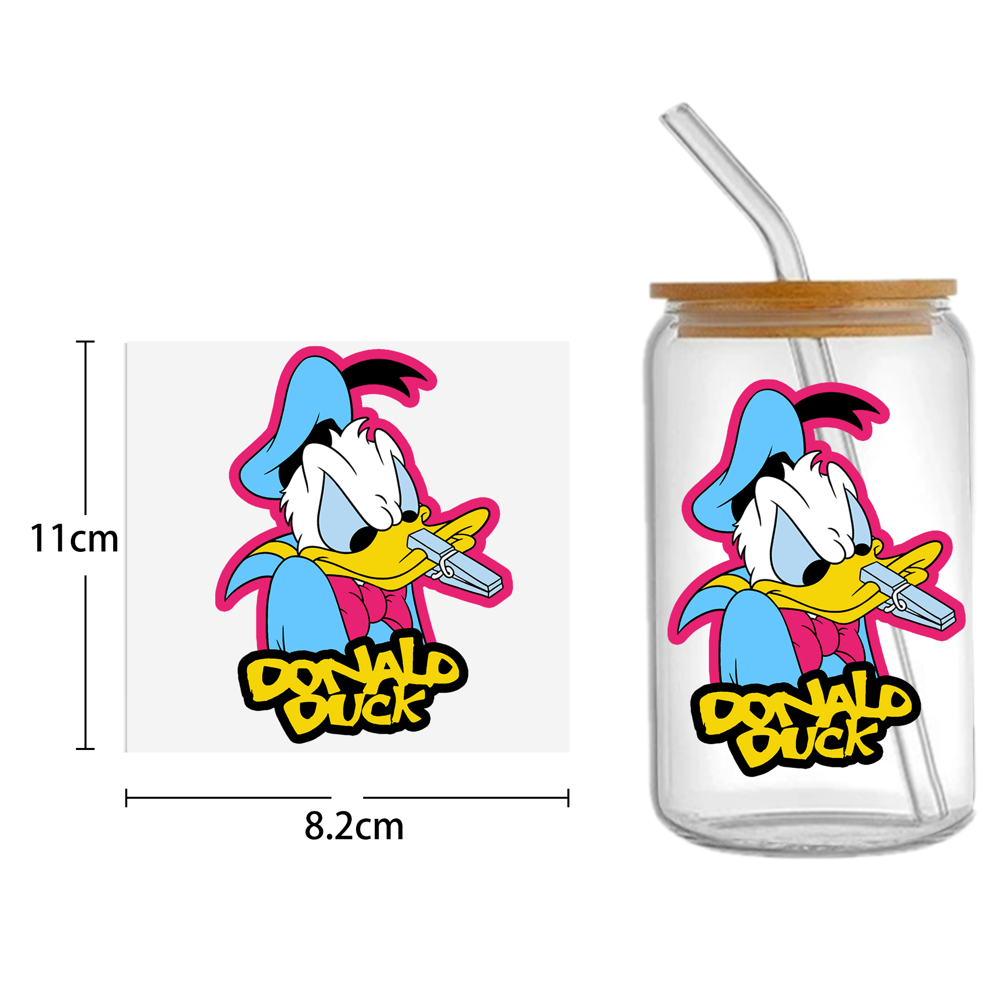 Disney Stitch16oz DTF Sticker For Cups Cool Personalize UV Wrap Transfer Sticker Custom Labels DIY Logo Waterproof - Image 18