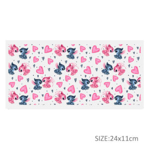 Lilo And Stitch16oz DTF Sticker Cups Cool Personalize UV Wrap Transfer Sticker Custom Label DIY Logo Waterproof
