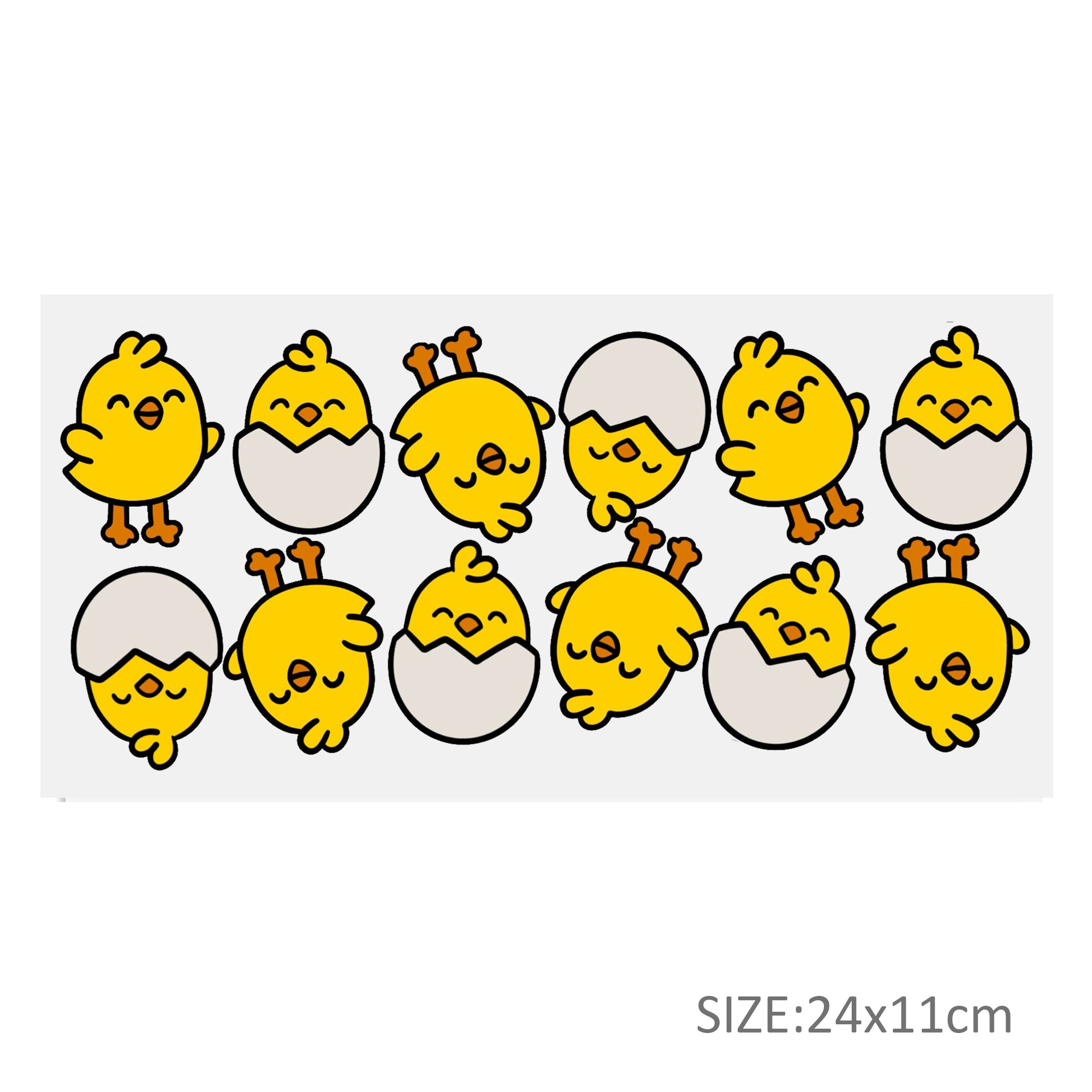 Personalize Animal Series Cute Duck UV DTF Sticker For 16oz Cups Wrap Transfer Decal Sticker Labels DIY - Image 11