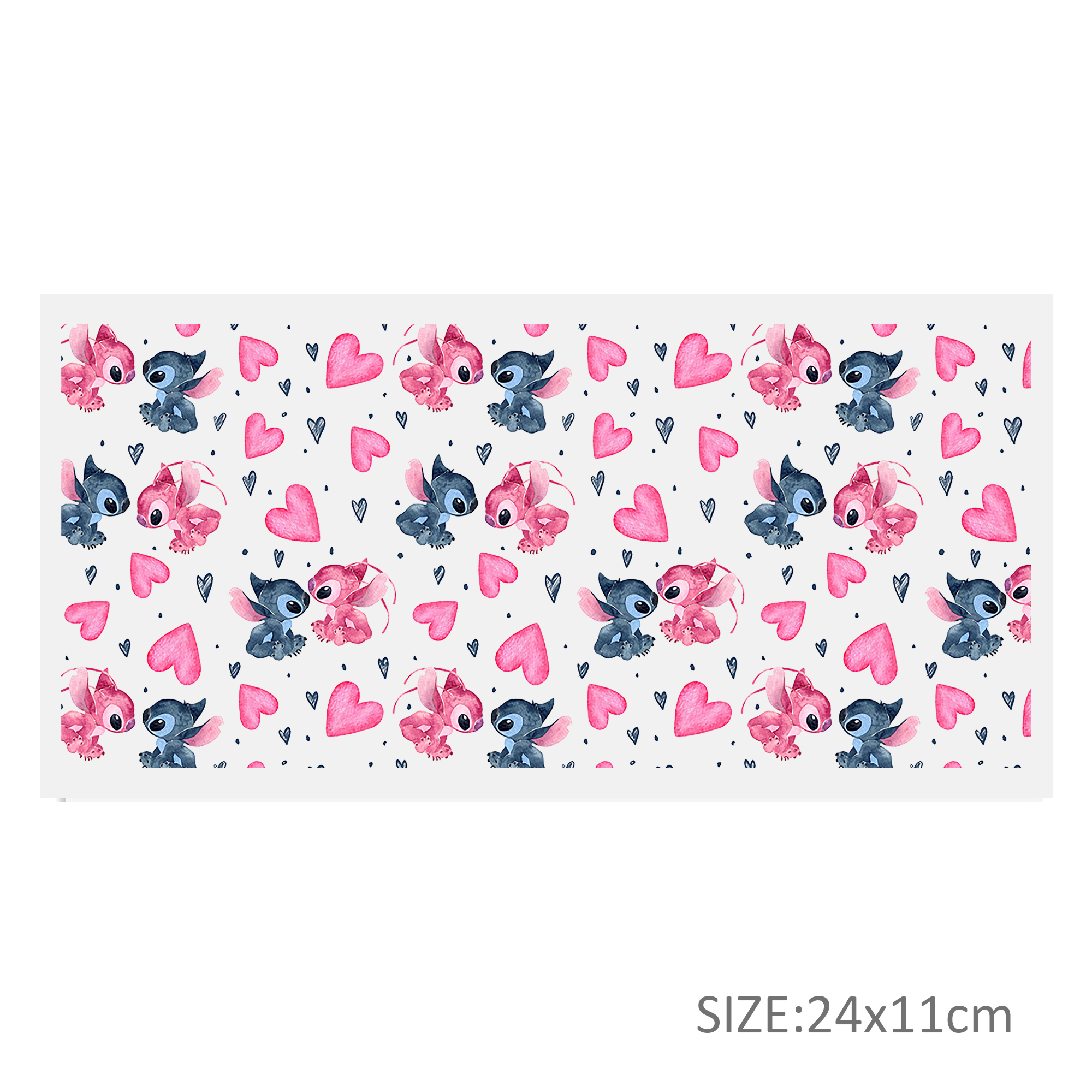 Disney Lilo And Stitch UV DTF Sticker For 16oz Cups Wrap Transfer Sticker Custom Labels DIY Logo Waterproof - Image 17