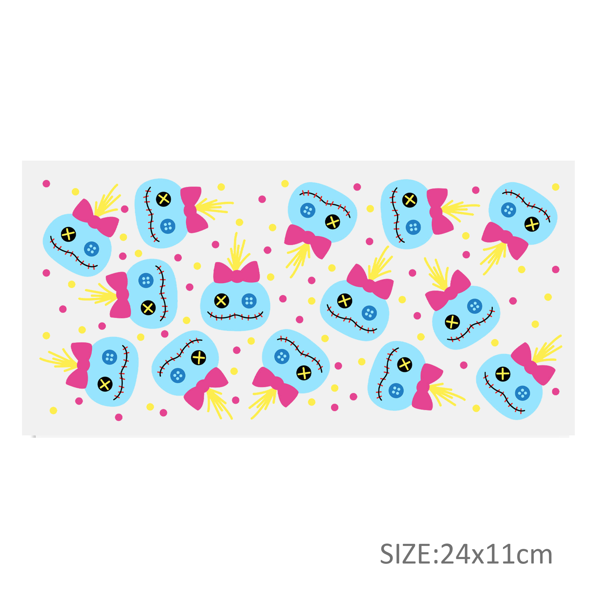 Disney Lilo And Stitch UV DTF Sticker For 16oz Cups Wrap Transfer Sticker Custom Labels DIY Logo Waterproof - Image 21