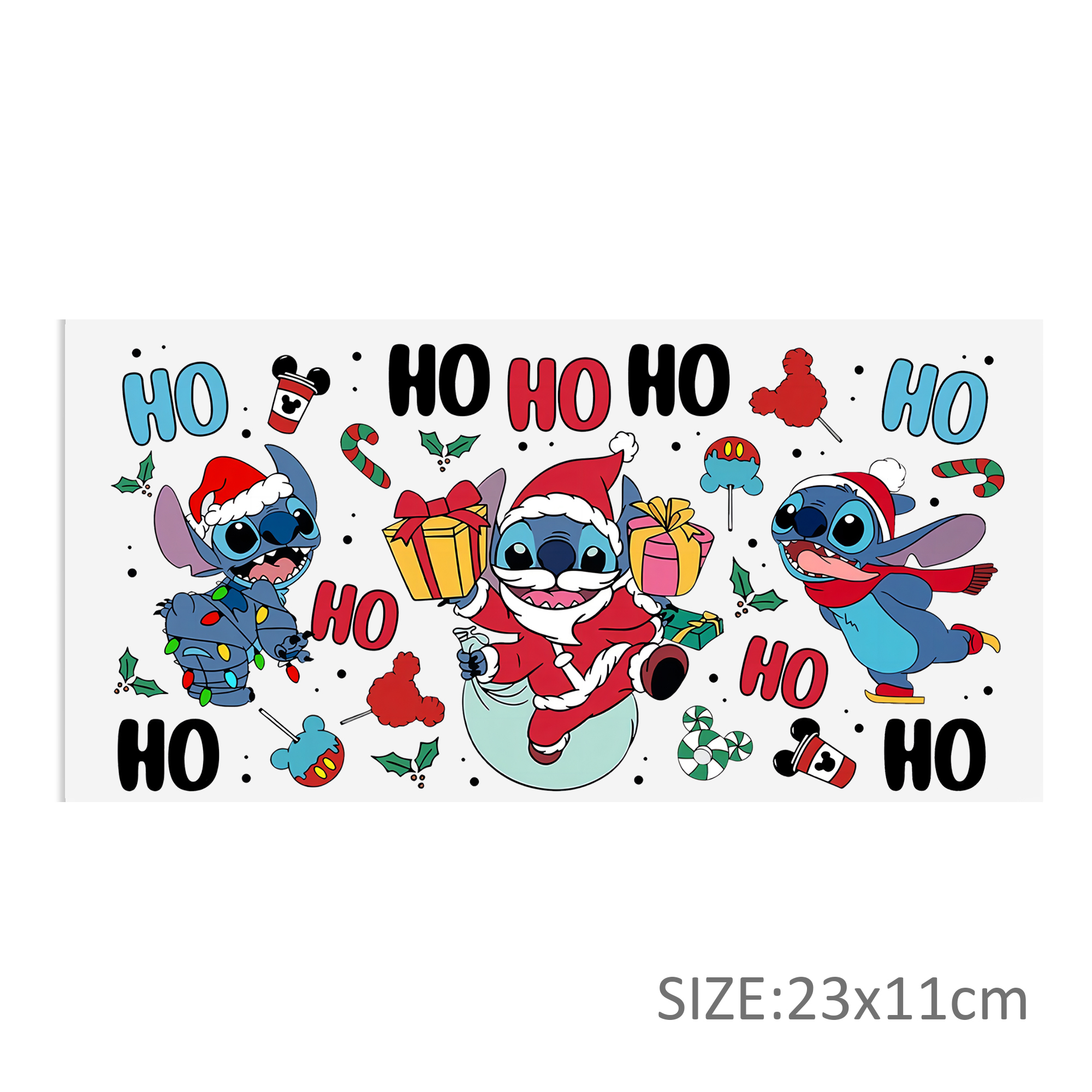Disney Lilo And Stitch UV DTF Sticker For 16oz Cups Wrap Transfer Sticker Custom Labels DIY Logo Waterproof - Image 23