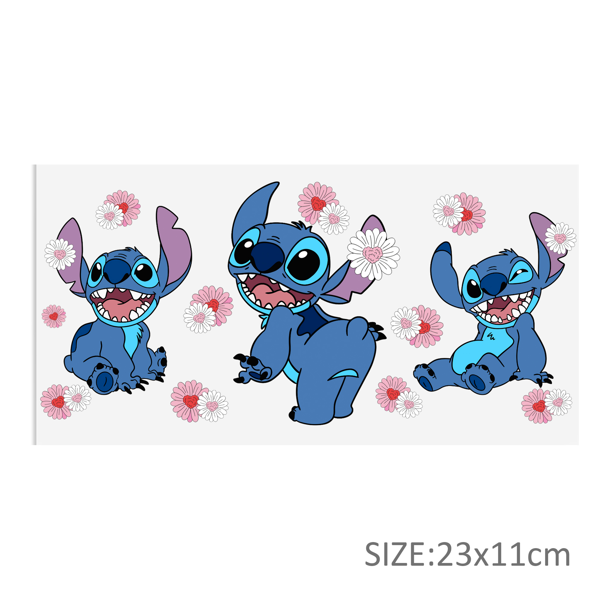 Disney Lilo And Stitch UV DTF Sticker For 16oz Cups Wrap Transfer Sticker Custom Labels DIY Logo Waterproof - Image 30