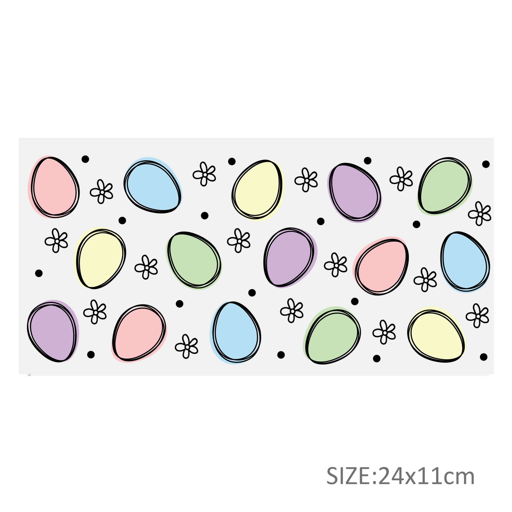 Easter Bunny 16oz DTF Sticker Cups Cool Personalize UV Wrap Transfer Sticker Custom Labels DIY Logo Waterproof - Image 13