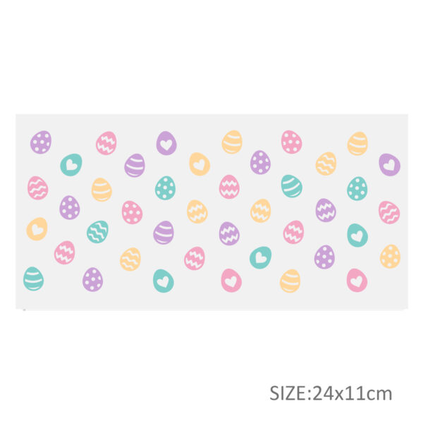 Easter Bunny 16oz DTF Sticker Cups Cool Personalize UV Wrap Transfer Sticker Custom Labels DIY Logo Waterproof - Image 18