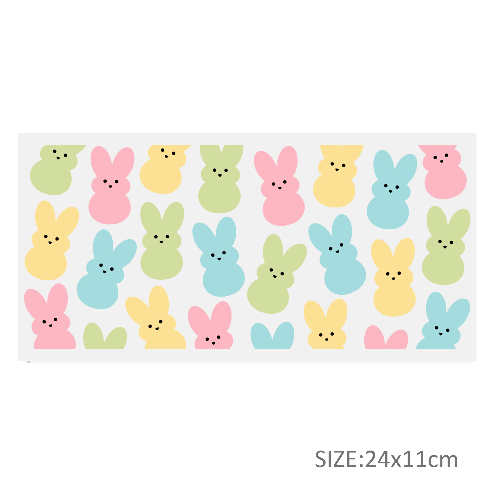 Easter Bunny 16oz DTF Sticker Cups Cool Personalize UV Wrap Transfer Sticker Custom Labels DIY Logo Waterproof - Image 24