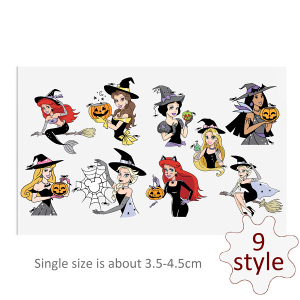 Disney Princess Snow White UV DTF Stickers For Glass Cup Decoration Laptop Motorcycle Car Waterproof Sticker For Girl Kids - Image 12