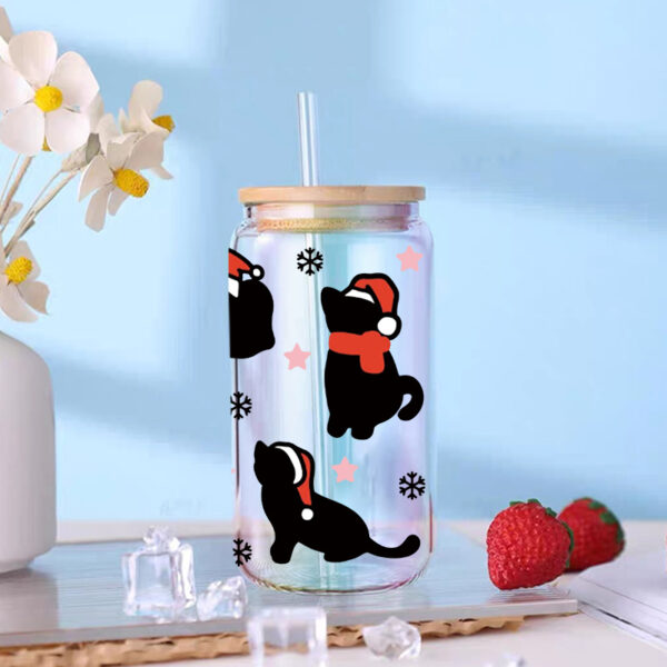 UV DTF Transfer Sticker Cartoon Animals For The 16oz Libbey Glasses Wraps Cup Can DIY Waterproof Easy To Use Custom Decals - Image 3